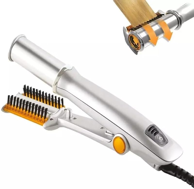VICLASBISKIY 2-in-1 Curling Iron with Fast Heating & Auto-Off