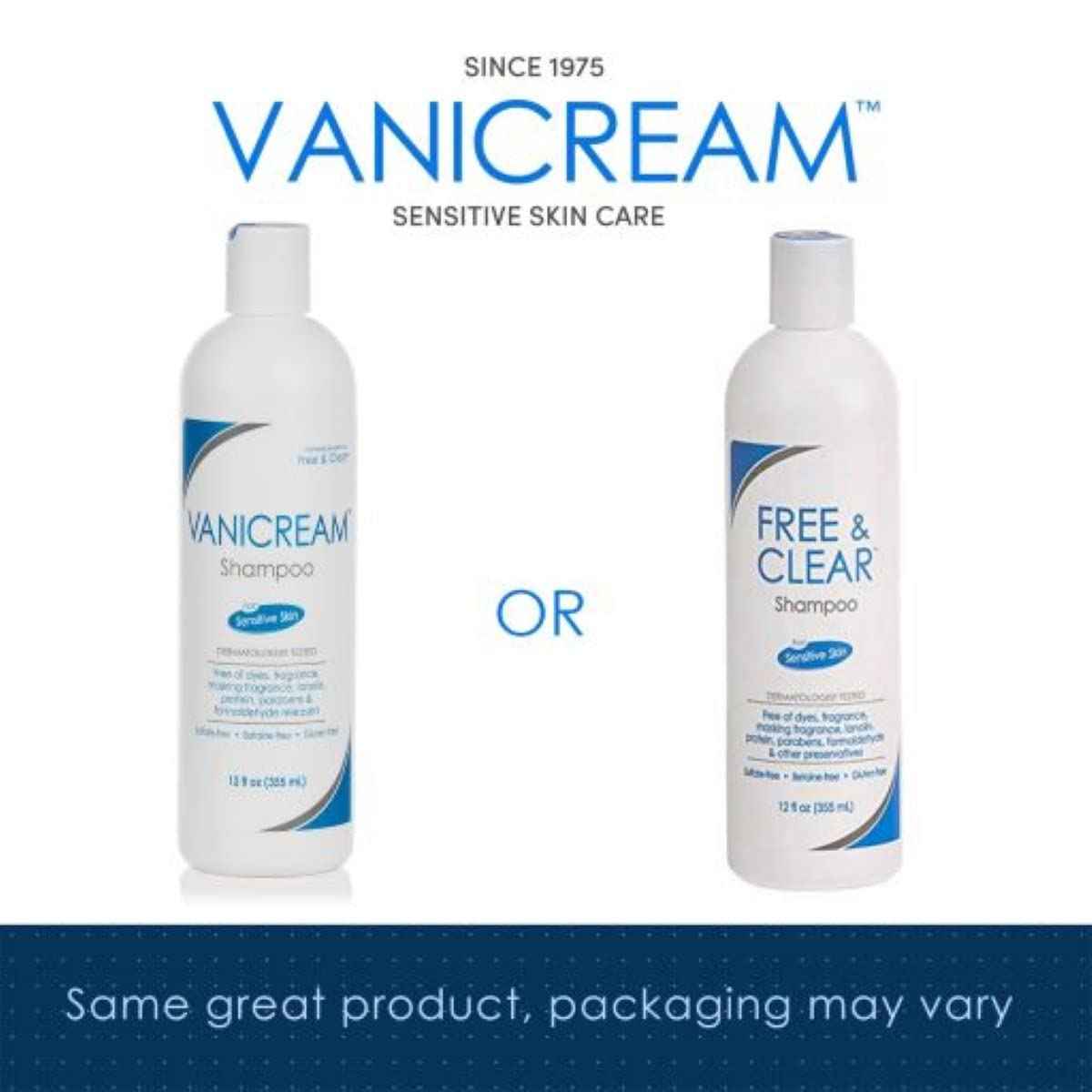 Vanicream Shampoo + Conditioner + Deodorant Bundle