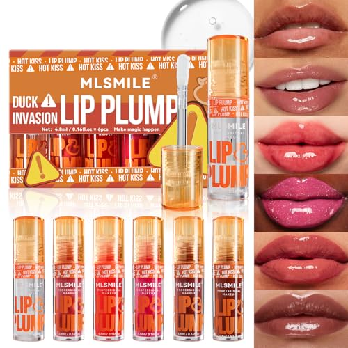 Duck Lip Plumper Gloss - 6 Colors Korean Lip Oil