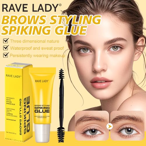 Eyebrow Setting Gel - Waterproof Long-Lasting Brow Fix, Pack of 3