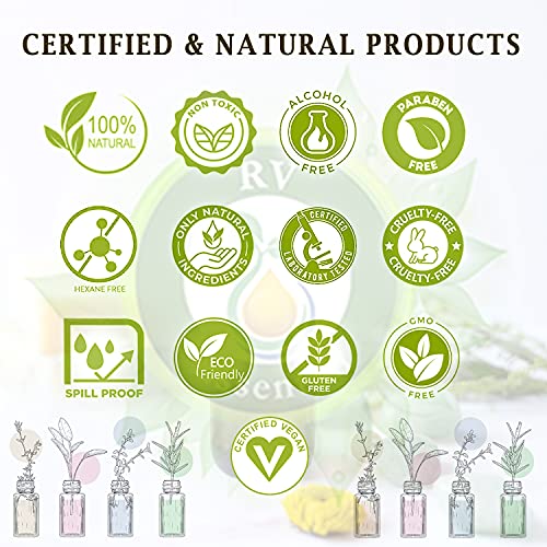 R V Essential Amla Oil | Emblica Officinalis | 100% Pure Natural | Cold Pressed | Amla Hair Oil | for Hair, Scalp, Strengthens Repairs Damaged Hair, Skin Care | Rare Herb Series | 100ml | 3.38oz