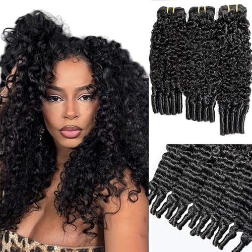 Burmese Curly Human Hair Bundles - 26, 28, 30 Inch, 300g