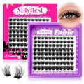 MilyBest Fable Lash Clusters - 88pc DIY Eyelash Extensions 8-16mm