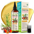 Hair Growth Oil with Batana, Castor & Rosemary - Strengthening & Thickening Treatment - 4 FL OZ