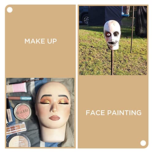 LASHVIEW Lash Practice Head with Soft-Touch Silicone