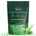 VENNCO Aloe Wax Beads 1lb for Sensitive Skin - Hard Wax For Coarse Hair Removal (Aloe Infused)