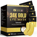 Taimand 24K Gold Under Eye Patches - 30 Pairs for Dark Circles