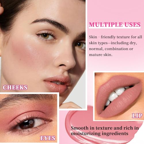 Dusty Rose Cream Blush Stick - Long-Lasting Cheek Color