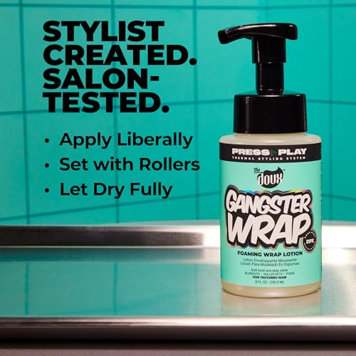 The Doux Gangster Wrap Foaming Lotion - Curl Setting Mousse