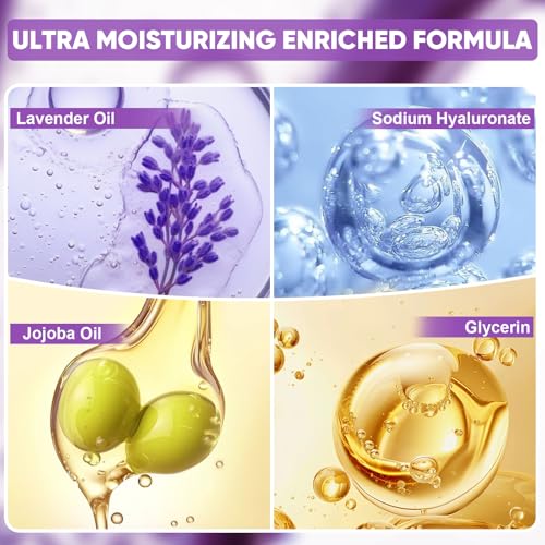 TEAWOO Moisturizing Foot Mask Socks with Lavender & Jojoba Oil - 8 Pairs