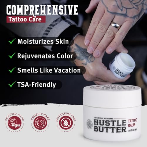 Hustle Butter Deluxe Tattoo Aftercare Balm – 1 oz
