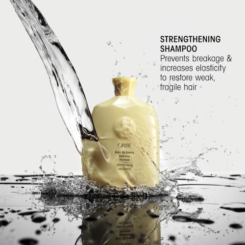 Oribe Hair Alchemy Strengthening Shampoo 8.5 oz for Fragile Hair - Vegan & Sulfate-Free
