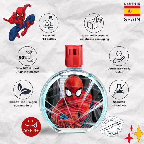 Spiderman Ultimate Eau de Toilette Spray for Men, 3.4 oz
