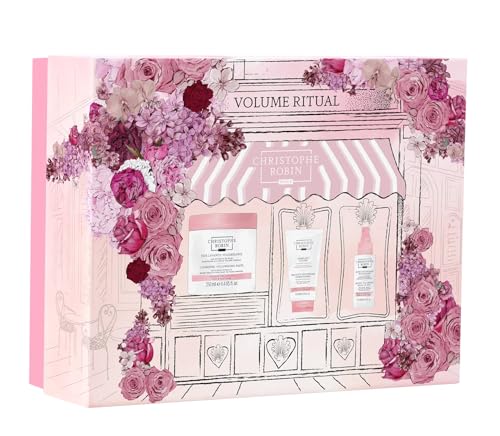 Christophe Robin Volume Ritual Gift Set with Rose Extract