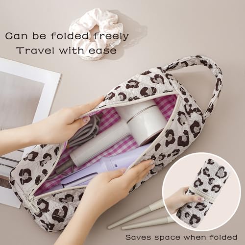 Hair Tools Travel Bag - Quilted Storage Case for Styling Tools