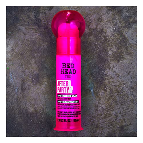 TIGI Bed Head After Party Smoothing Cream for Shiny Hair Travel Size 1.69 fl oz