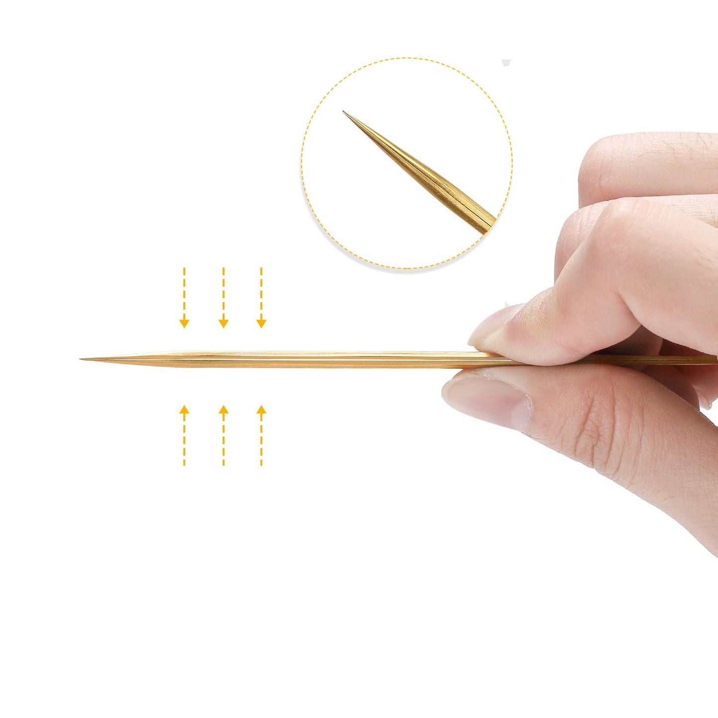 Etercycle High Precision Lash Tweezers Set - Includes 5 Stainless Steel Eyelash Tweezers for Classic Individual and Volume Lash Extensions. Complete with Storage Box