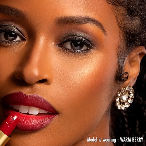 Black Radiance Artisan Color Baked Blush - Warm Berry 1 oz Natural Glow Makeup