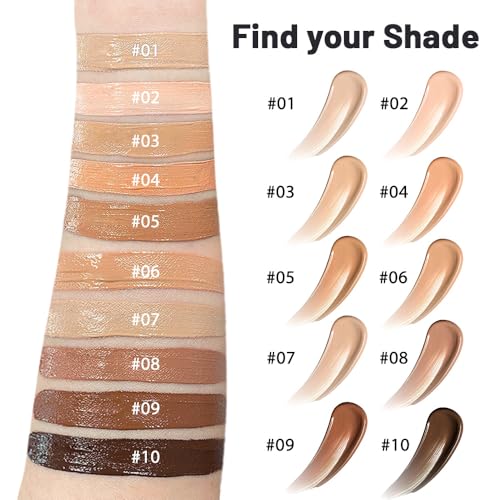 2-in-1 Foundation Concealer – Full Coverage, 24hr Wear