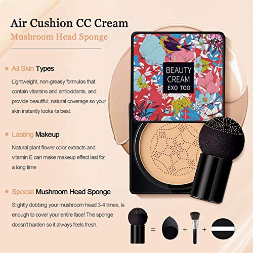 NUIBO Mushroom Head Air Cushion CC Cream Foundation