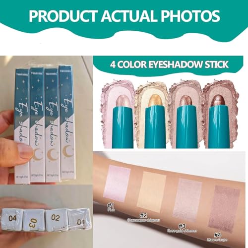 Blendable Eyeshadow Stick - Rose Gold Shimmer Waterproof
