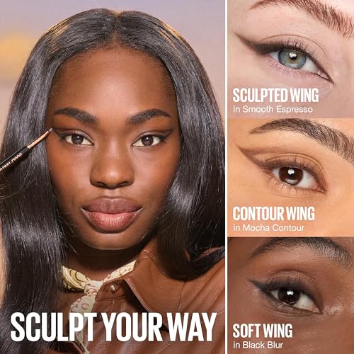 Maybelline Sculpting Stix 2-in-1 Eyeliner - Dual Ended Brown, 24HR Wear