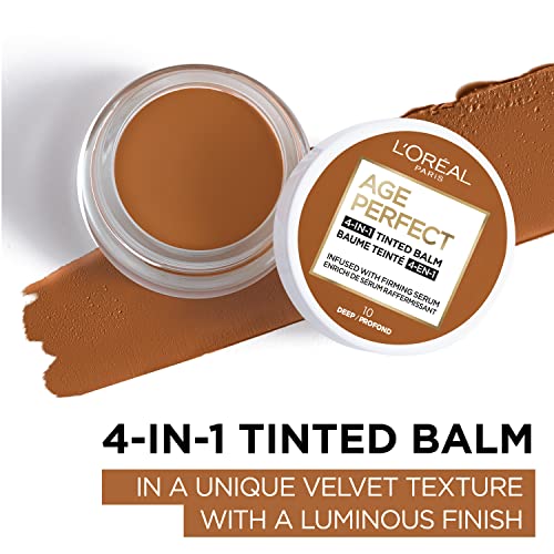 L'Oreal Age Perfect 4-in-1 Tinted Face Balm Foundation Deep 10