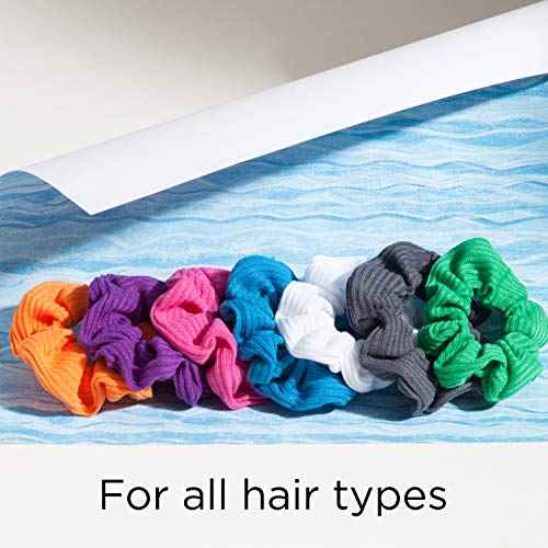 Goody Hair Scrunchies, 8 Count, Pack of 4, Jersey | Women's | Ouchless | Variety