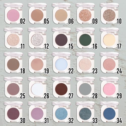 Dusty Grey Matte Eyeshadow - Waterproof Long-Lasting Powder