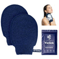 Yiclick Heavy Exfoliating Gloves Mitts for Dead Skin Removal