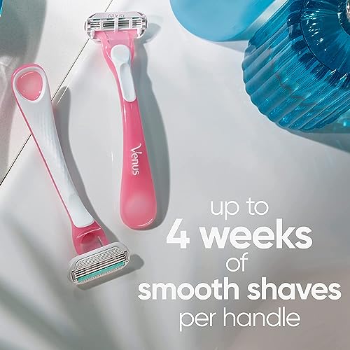 Gillette Venus Sensitive Disposable Razors for Women, 6 Count