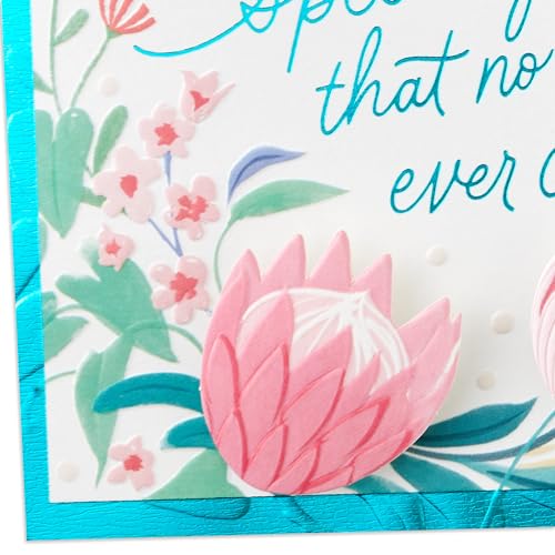 Hallmark Floral Birthday Card for Friend with Warm Sentiment