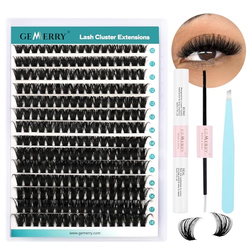 DIY Eyelash Extension Kit - 280 PC Lash Clusters for Beginners