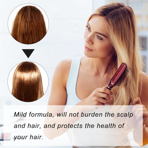 Protein Hair Straightening Cream - Smoothing & Frizz Control (2 x 1oz)