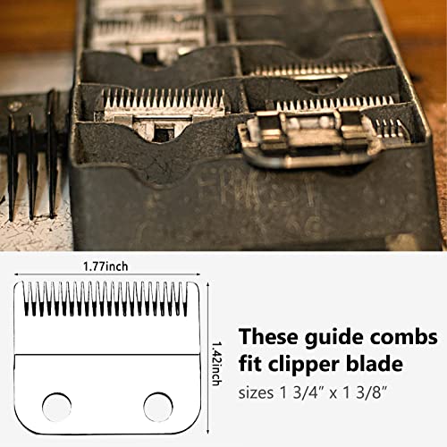 AFANSO 8-Piece Hair Clipper Guard Set – 3 Inch Combs for Wahl