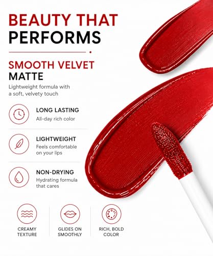 Mynena 2-in-1 Velvet Matte Liquid Lipstick & Cheek Tint