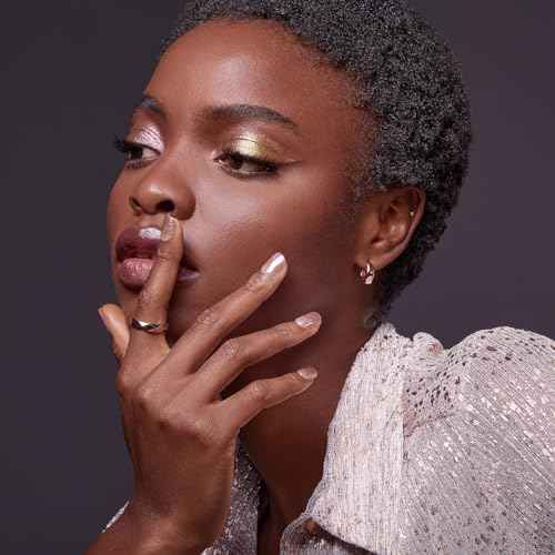 KISS imPRESS No Glue Mani Press On Nails, Color FX, 'Dimension', Light Neutral, Short Size, Squoval Shape, Includes 30 Nails, Prep Pad, Instructions Sheet, 1 Manicure Stick, 1 Mini File