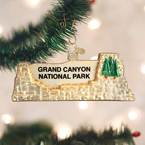 Old World Christmas National Parks Glass Blown Ornaments for Christmas Tree Grand Canyon