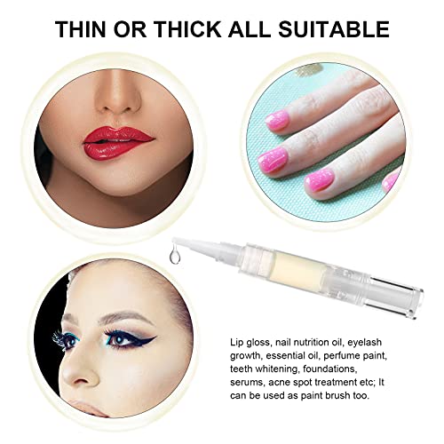 UPZIGS Empty Cuticle Oil Pen 5ml - 5 Pack Fillable