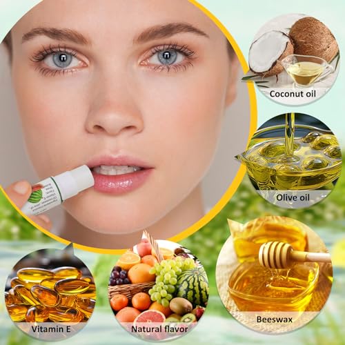 DMSKY 240 Pack Lip Balm, Natural Lip Balm Bulk with Vitamin E and Coconut Oil, Moisturizing Lip Balms for Chapped Lips, Bulk Lip Balms for Women-15 Flavors