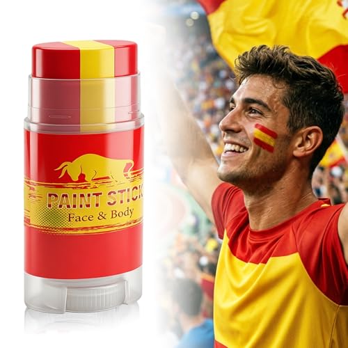 Sports Face Paint Stick - 3 in 1 Flag Colors