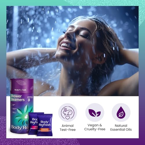 Aromatherapy Shower Steamers 8 Pack - Long-Lasting Essential Oils