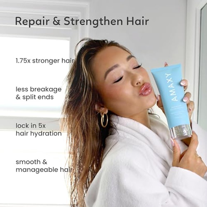 AMAXY Bond Intense Restorative Hair Mask – 6.76 fl oz Deep Conditioner