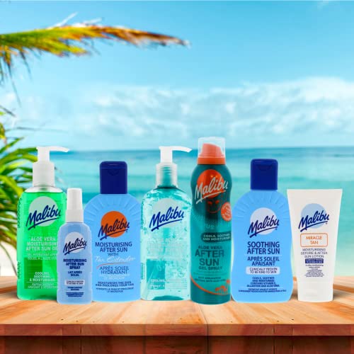Malibu Sun After Sun Care, Moisturising Lotion with Tan Extender, Original, 100ml