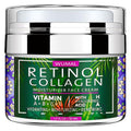 Retinol Cream with Collagen & Hyaluronic Acid - Face Moisturizer for Women and Men - Reduces Wrinkles, Fine Lines and Dryness - 1.7 oz