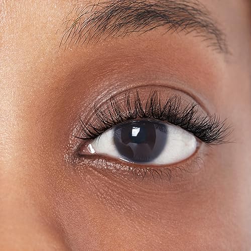 KISS Lash Couture LuXtensions Collection False Eyelashes, Flat Lash Technology, Super Slim Lash Band, Real Lash Extension Fibers, Reusable, Style ¡®Royal Satin¡¯, 10mm,1 Pair Strip Lashes