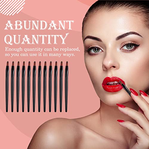 Yaomiao 120 Pcs Disposable Lip Brushes Bulk Makeup Applicators