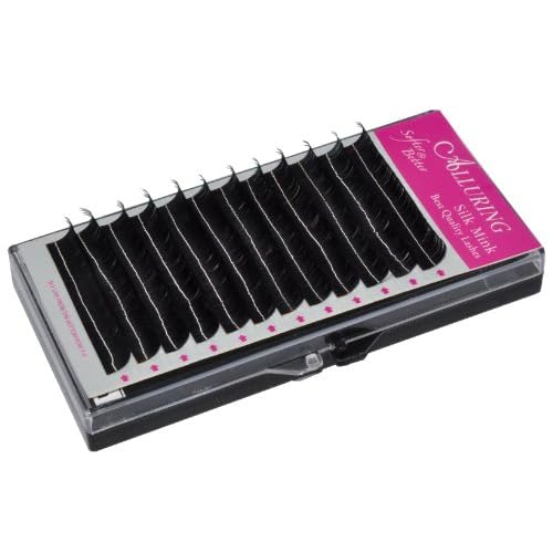 Silk Mink Eyelash Extensions Lashes - C Curl (Various Thicknesses) (C.20 x 16mm)