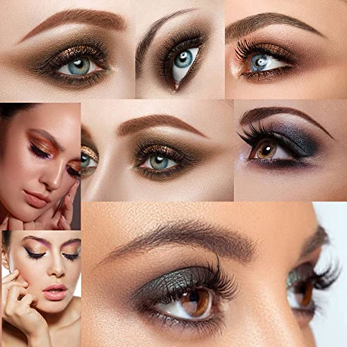 Glitter Eyeshadow Pallet Makeup Sets, 9 Colors Shimmer Sparkle Eyeshadow Palette Diamond Bright Makeup Shimmery Sparkly Glittery Highly Pigmented Waterproof Long-lasting Eye Shadow Palette