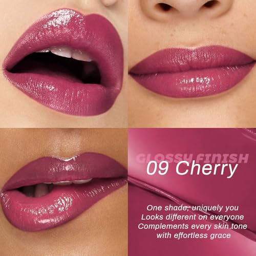 Kaely Cherry Honey Lipstick Tinted Lip Balm 09 Vegan Nourishing Glossy Lip Gloss